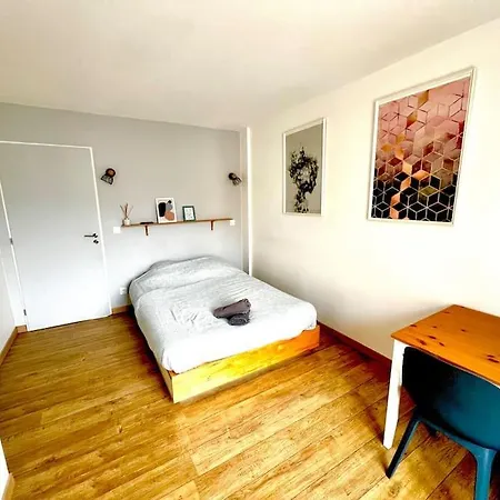 Apartament Les Quais, Vue Fleuve, Proche Gare & Parking Prive Saint-Martin-le-Vinoux